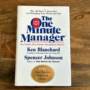 The One Minute Manager Hardcover Book